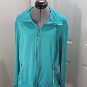 Tangerine Active Wear Jersey Jacket Size XXL